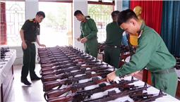 Quân khu phúc tra đánh giá chất lượng trang bị kỹ thuật tại Bộ CHQS tỉnh Lạng Sơn